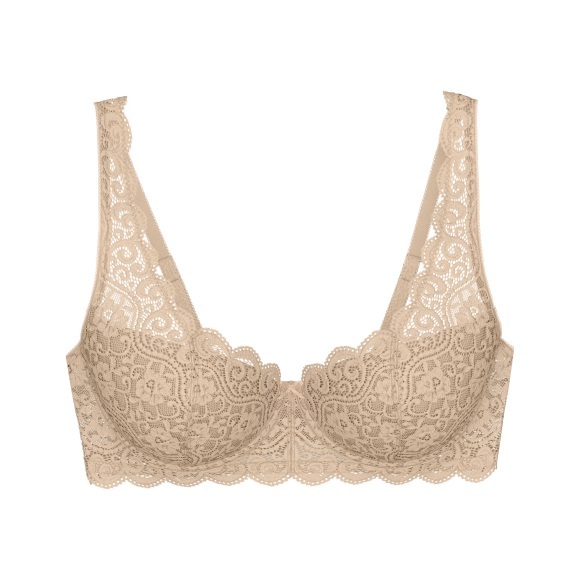 Triumph Balconette-BH »Amourette«, Stretch-Spitze, weich, feminin, breite Träger