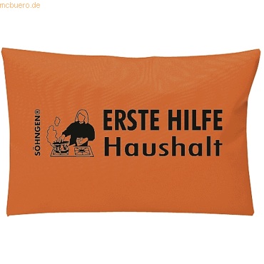 Söhngen Erste-Hilfe-Set Haushalt orange