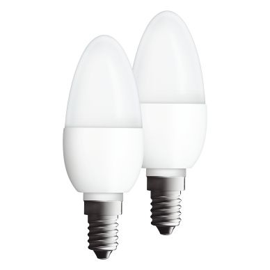 OSRAM OSRAM LED STAR Mini Ball, E14, 6W 2er Packung