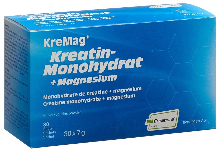 KreMag Kreatin & Magnesium Pulver (30x7 g)