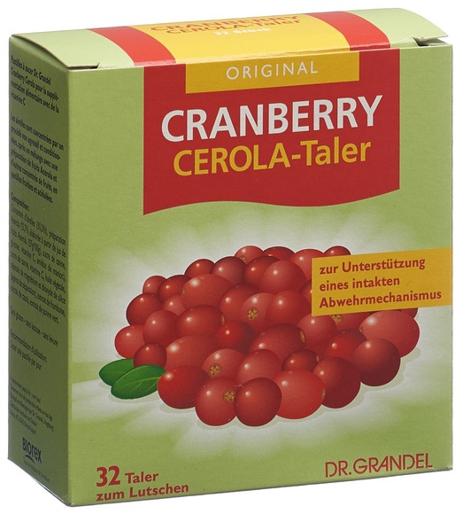 DR.GRANDEL Cranberry Taler (32 Stück)
