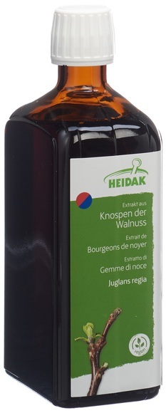 HEIDAK Knospe Walnuss Juglans Glycerin Mazeration (500 ml)