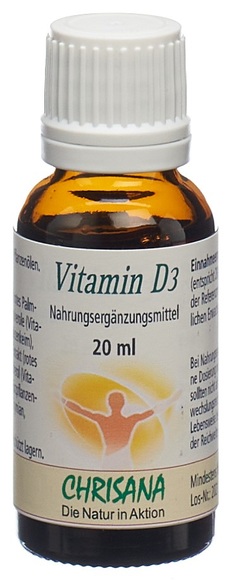 Chrisana Vitamin D3 Tropfen (20 ml)