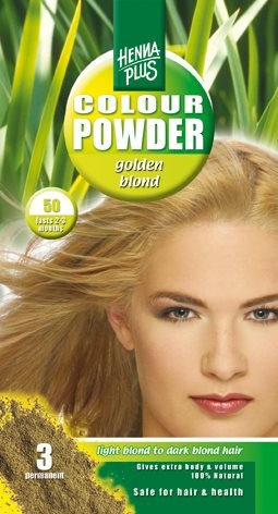 Henna Plus Colour Powder 50 gold blond (100 g)