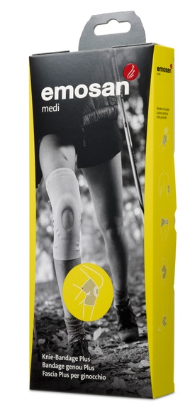 emosan medi Knie-Bandage Plus S (1 Stück)