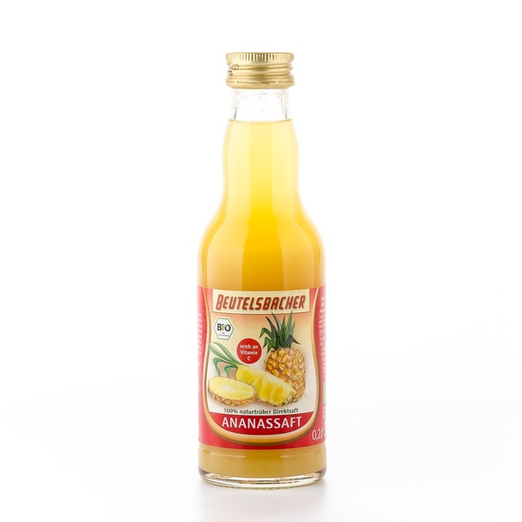 Beutelsbacher Ananas Saft Bio (12x200 ml)