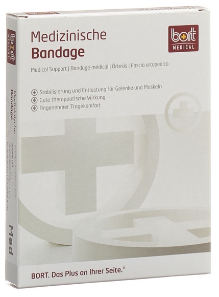 bort Knöchelstütze Zweizug M -23cm hautfarbig (1 Stück)
