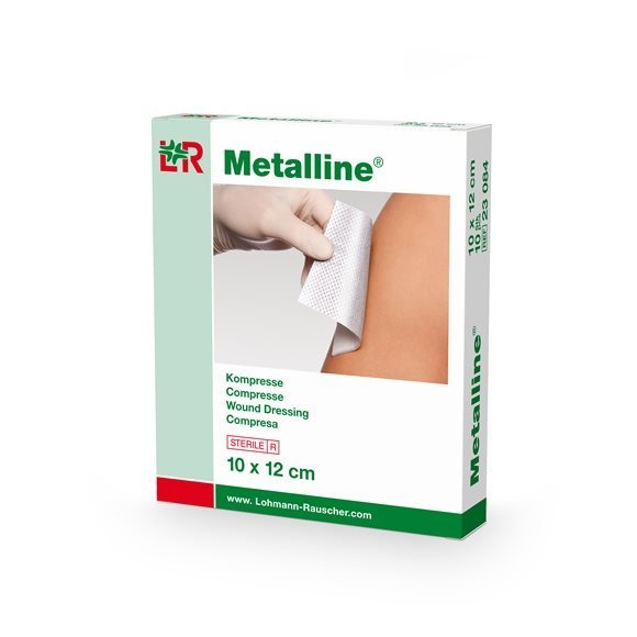 Mentalline Kompressen 10x12cm steril (50 Stück)