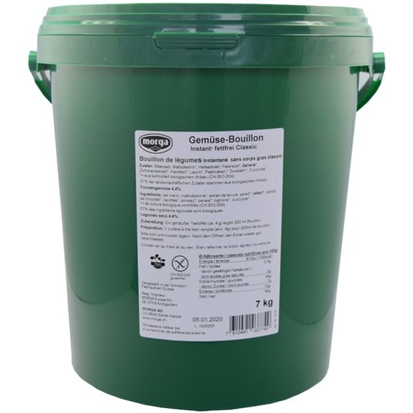 morga Gemüse Bouillon fettfrei (7 kg)