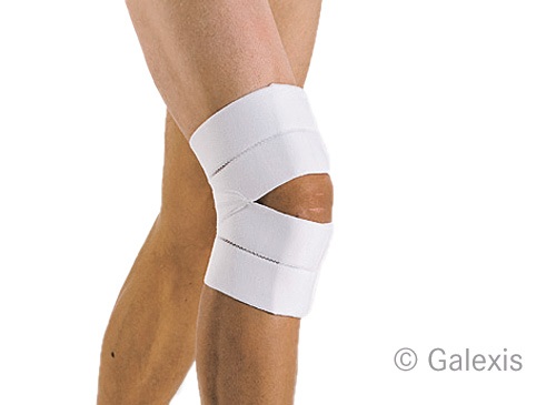 Tale Kniebandage -35cm weiss (1 Stück)