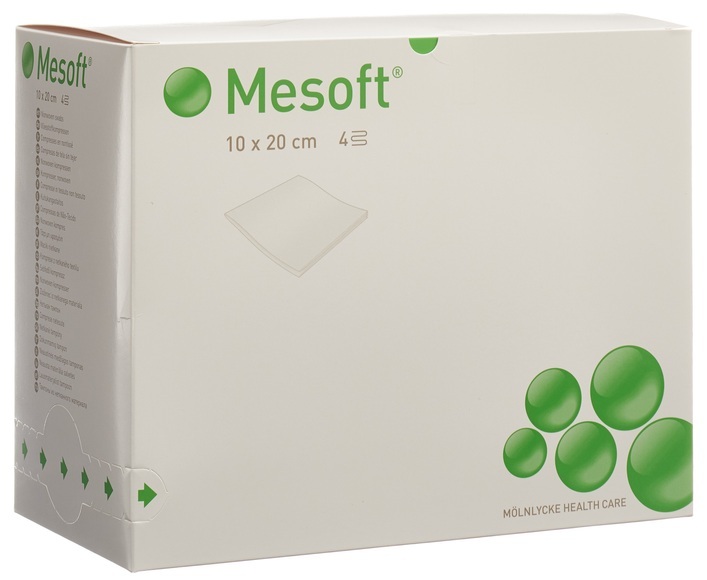 Mesoft Kompressen 10x20cm steril (24x5 Stück)