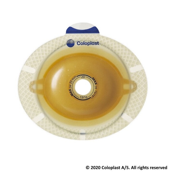 SenSura Flex Basisplatte 70 convex light (1 Stück)