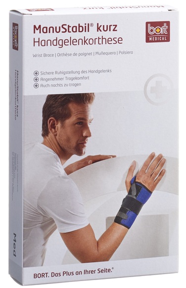 bort Handgelenk kurz XL li schwarz (1 Stück)
