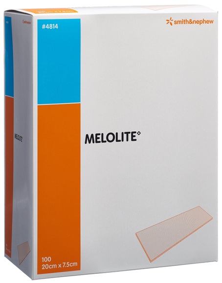 MELOLITE Wundkompresse 20cmx7.5cm ster (100 Stück)