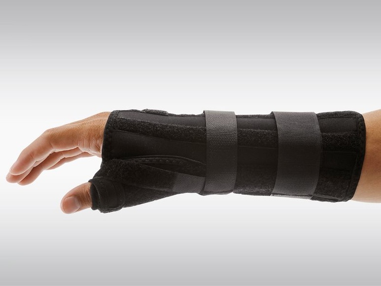 OMNIMED Ortho RhizoFix 14.0-16.5cm links schwarz (1 Stück)