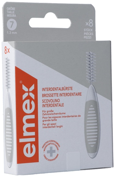 elmex® Interdentalbürsten Grau Größe 7