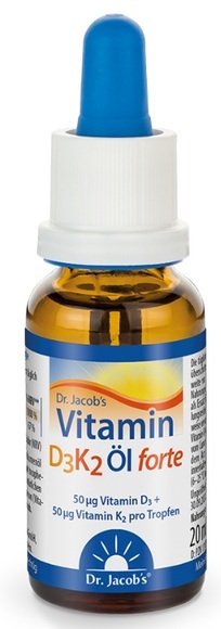 Dr. Jacobs Vitamin D3 K2 Öl forte
