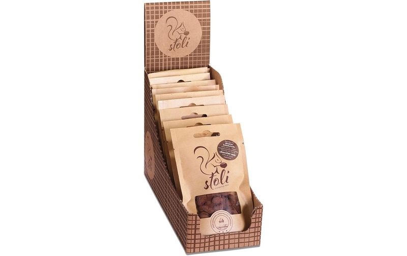 stoli Cashewnüsse mit dunkler Schokolade (10x28 g)