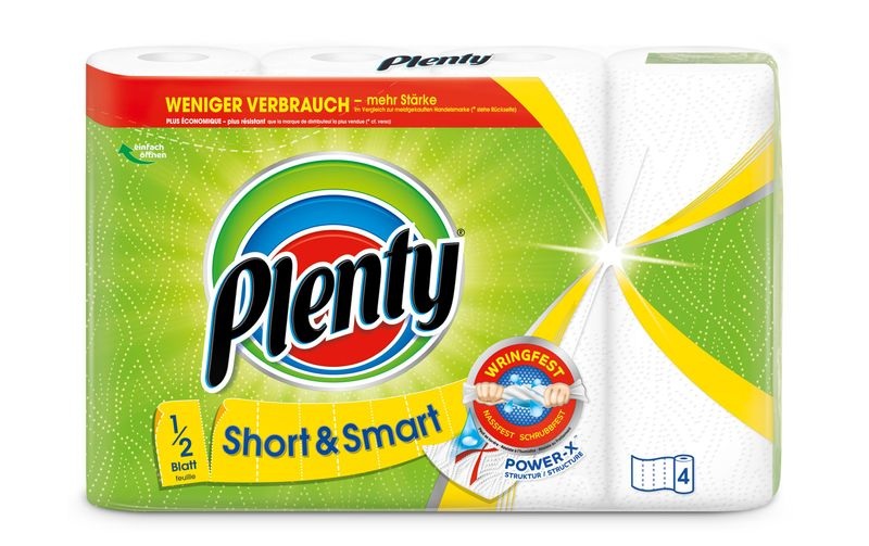 Plenty Haushaltspapier Short & Smart 4