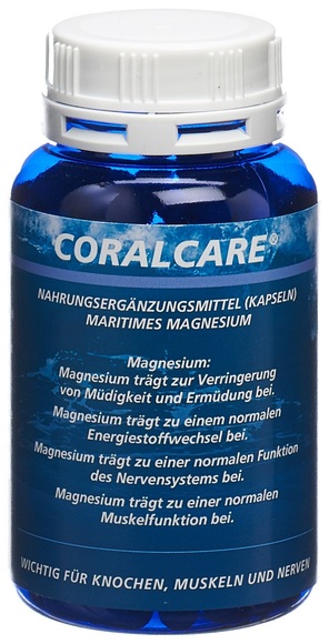 Coralcare Magnesium Kapsel 500 mg (120 Stück)