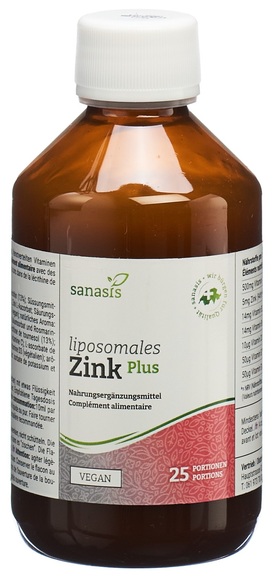 Sanasis Zink Plus liposomal 250 ml
