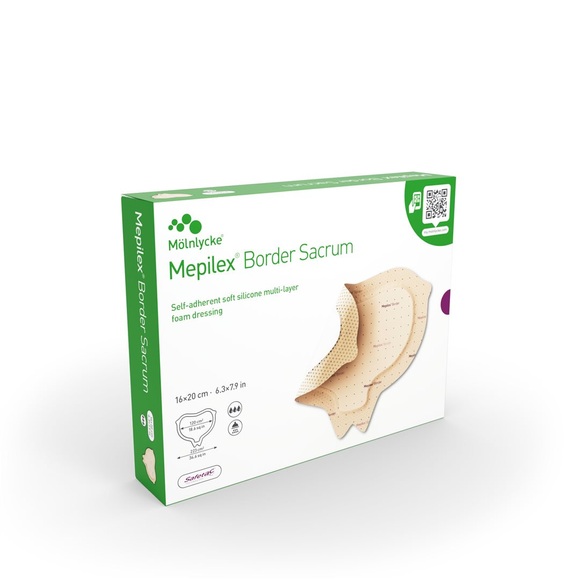 Mepilex Border Sacrum 16x20cm 282060 (5 Stück)