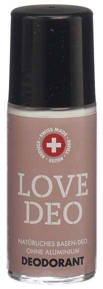 schnarwiler LOVE DEO Basen Deodorant Roll-on ohne Aluminium (50 ml)