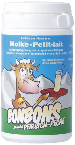 Biosana Molke Bonbons L-Carnitin Pfirsich (60 Stk)