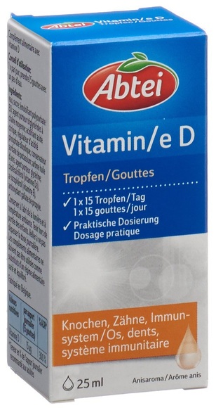 Abtei Vitamin D Tropfen (25ml)