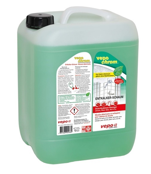 vepochrom Entkalker-Schaum Duschkabinen-Reiniger Refill (5000 ml)