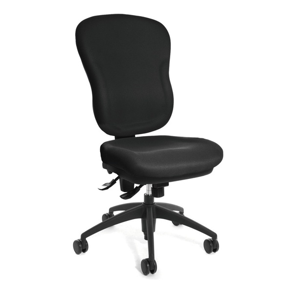Topstar Bürodrehstuhl WELLPOINT 30 SY Hochlehner mit Formschaum-Polsterung schwarz