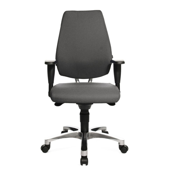 Topstar® Bürodrehstuhl Ortho 30, höhen- u. breitenverstellbare Armlehnen, royalblau