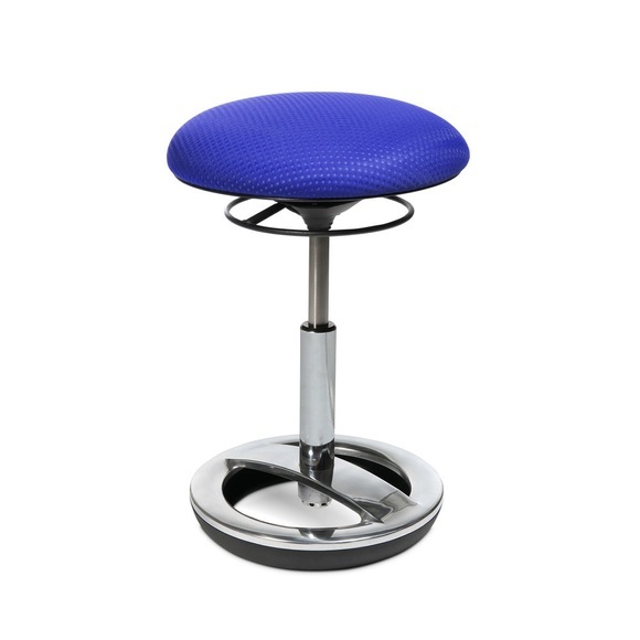 Bürohocker Sitness®, Sitzhöhe 44-57 cm, blau