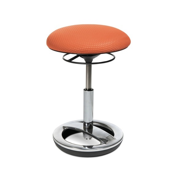 Bürohocker Sitness®, Sitzhöhe 44-57 cm, orange