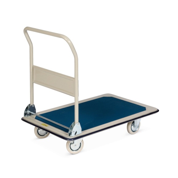 Ganzstahl-Plattformwagen, klappbar, Ladefläche BxT 610 x 910 mm
