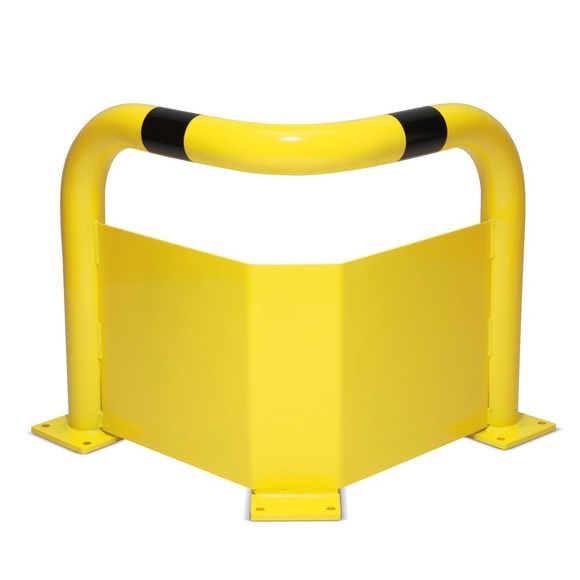 Rammschutz-Ecke mit Unterfahrschutz Höhe 600 mm
