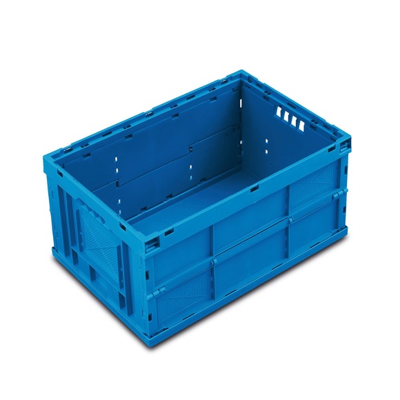Euronorm-Faltbox Premium, 59 Liter, blau