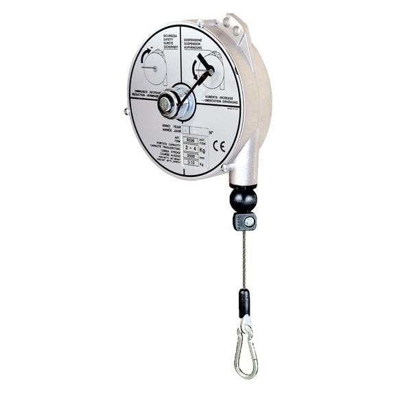 Federzug, Seilauszug 2,5 m, TK 8-10 kg