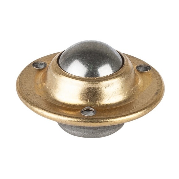 Kugelrolle, Stahl, verzinkt, Ø 13 mm, Tragkraft 15 kg