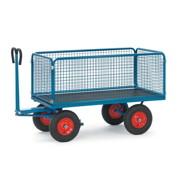 Handpritschenwagen Stahl pulverbeschichtet Traglast (max.): 1250 kg Fetra 6436L