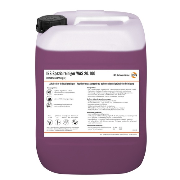 IBS- Ultraschallreiniger WAS 20.100, 20 Liter