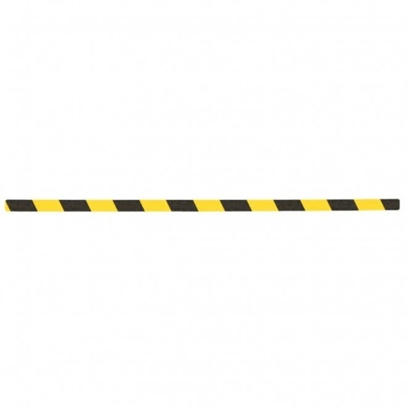 m2-Antirutschbelag™, verformbar, 50 Stk, LxB 800 x 25 mm, schwarz-gelb