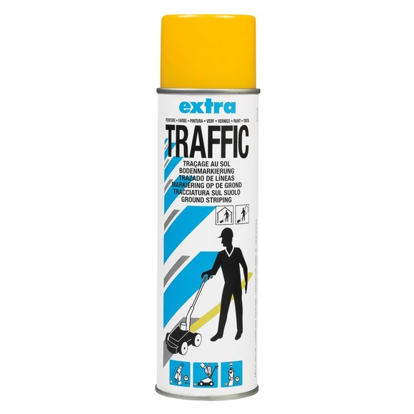TRAFFIC Markierfarbe extra 0,5 l, gelb