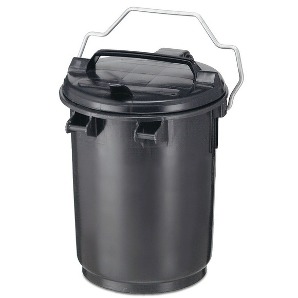System-Mülltonne aus Kunststoff Volumen 70 l Höhe 640 mm