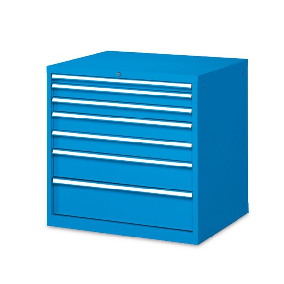 Schubladenschrank, 7 Schubladen, HxBxT 1.000 x 1.023 x 726 mm