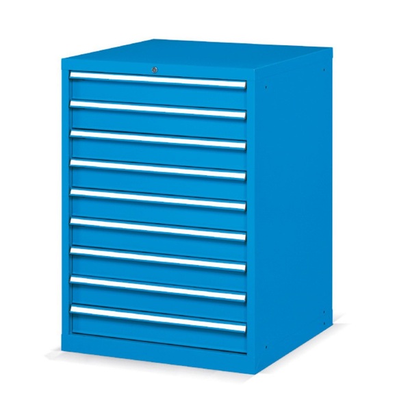 Schubladenschrank, 9 Schubladen, HxBxT 1.000 x 717 x 726 mm