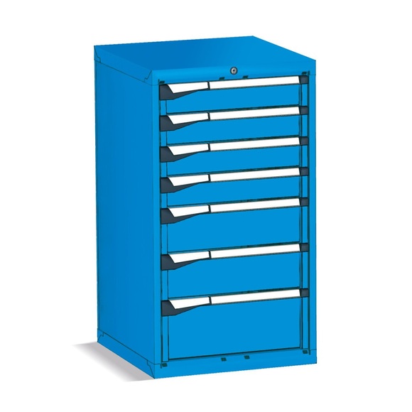 Schubladenschrank Master, mit 7 Schubladen, HxBxT 1.000 x 561 x 573 mm