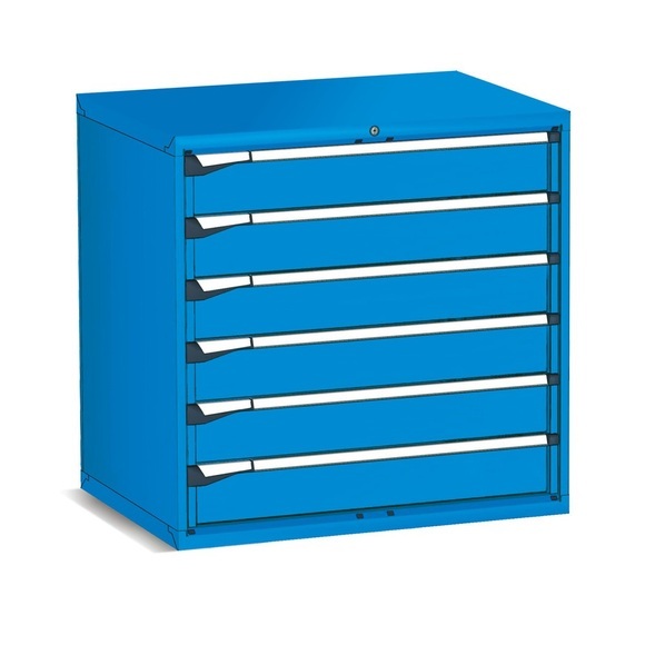 Schubladenschrank Master, mit 6 Schubladen, HxBxT 1.000 x 1.020 x 726 mm