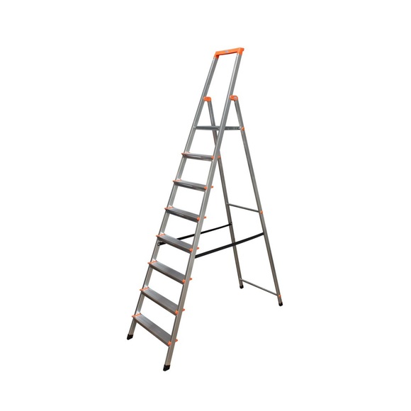 KRAUSE Stufen-Stehleiter mit Sicherheitsplattform 8 Stufen