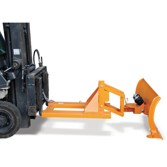 Stapler-Schneepflug mit PU-Schürfleiste, Schildbreite 1.800 mm
